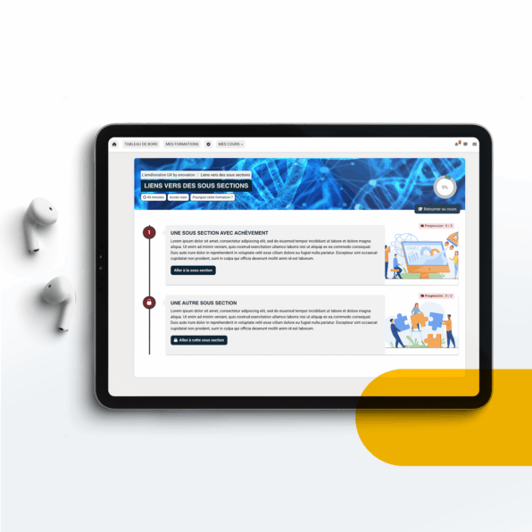 Image of a screen with Enovation enoCard plugin