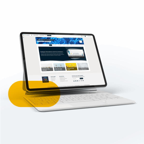 Image of a screen with Enovation enoCard plugin