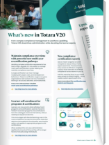 Co nowego w Totara V20